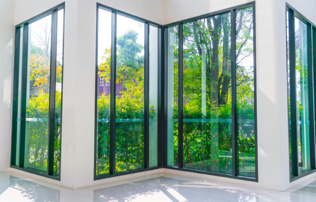 multi-pane window installation