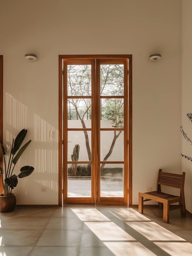 modern entry door installation island park id