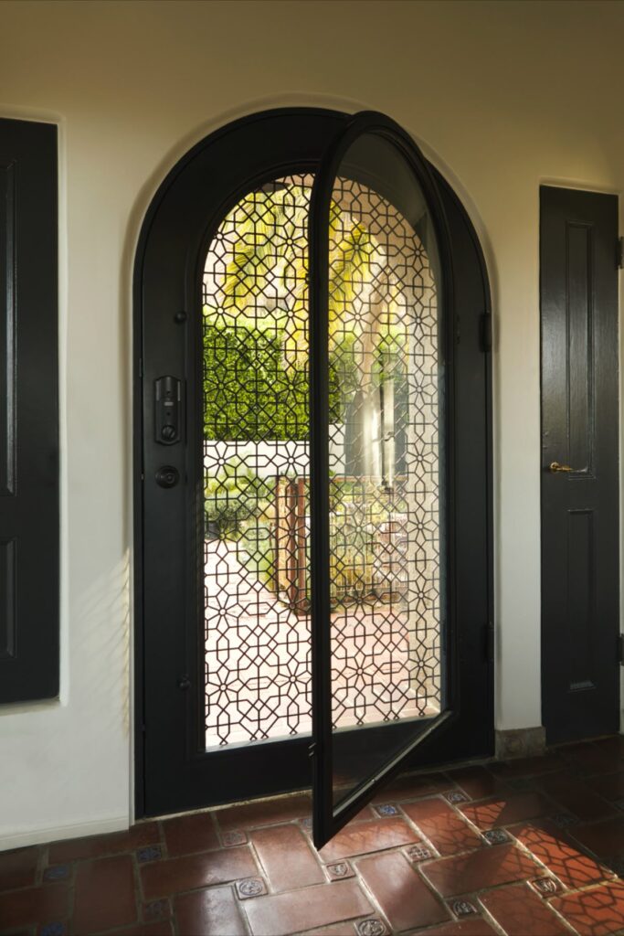 high-quality security door installation
