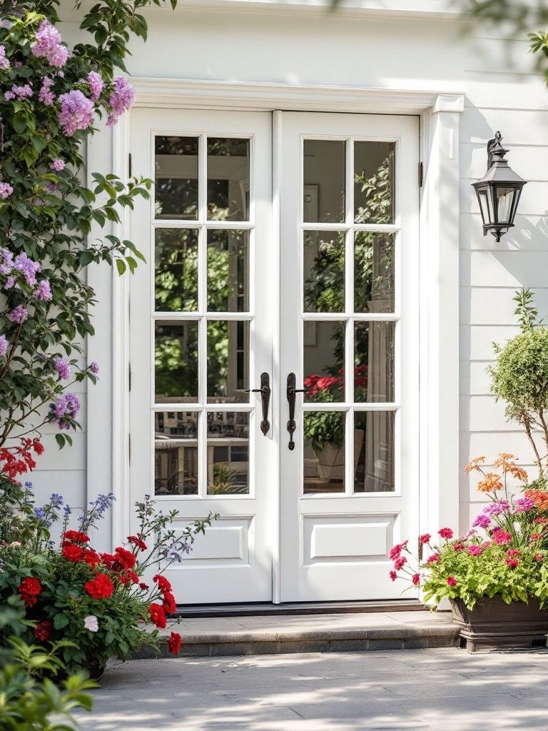 Professional French Door Installation Victor ID enhancing traditional style homes.