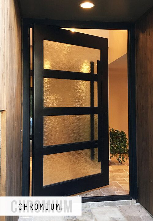 Durable Aluminum Door Installation Victor ID with lightweight strength and sleek design.