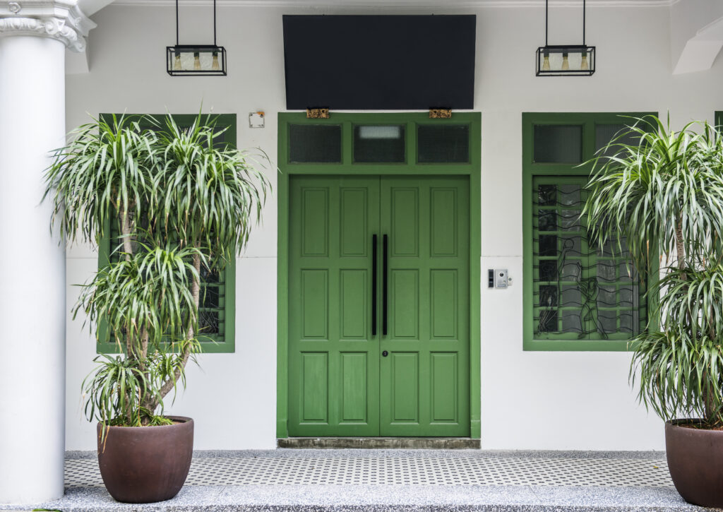 wooden entry door replacement
