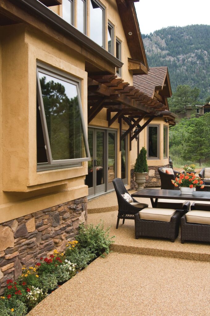Eco-friendly design from Energy-Efficient Window Replacement Victor ID project