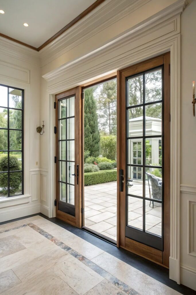 modern sliding patio door installation
