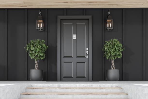 Modern Security Door Replacement Victor ID
