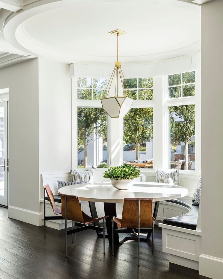 modern bow window installation in menan id
