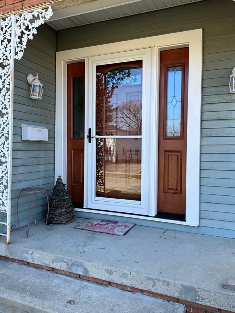 storm door installation in Pocatello, ID