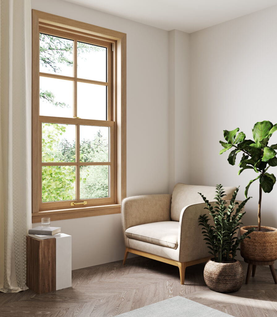 professional double hung window replacement in island park id