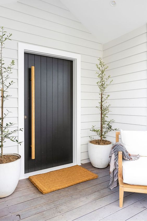 Modern Front Entry Door Replacement in Ririe ID
